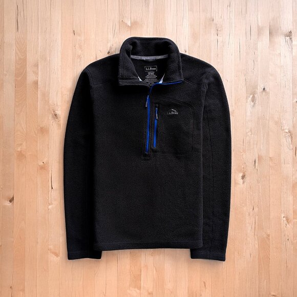 L.L. Bean Trail Fleece Quarter-Zip Men's Medium - Picture 1 of 5